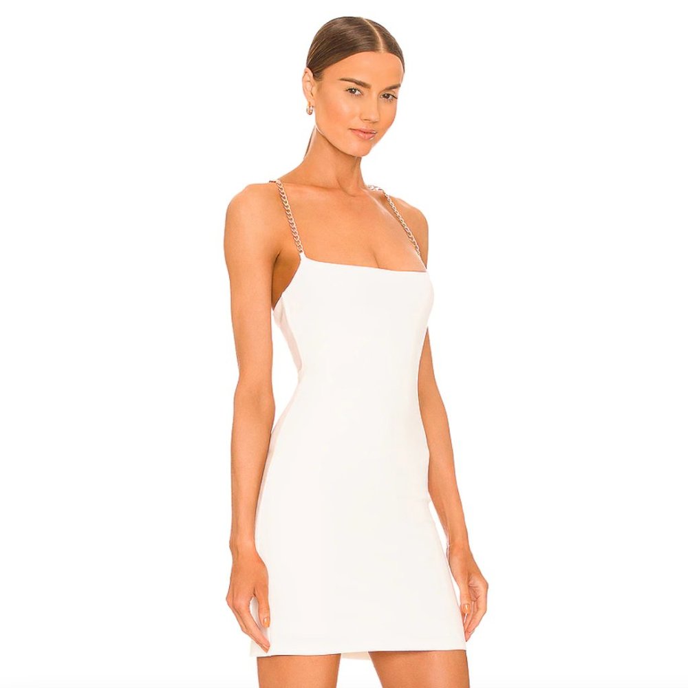 NWT Nookie Estella Mini Dress in White Size Large